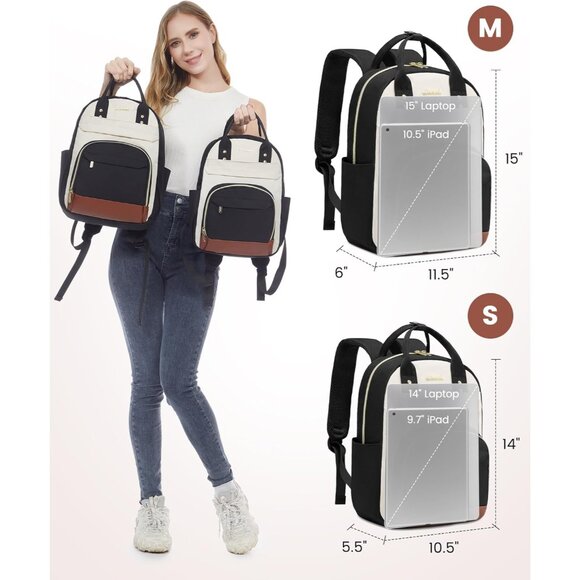 Cute 14-Inch Mini Backpack Purse - Perfect Gift for Fashion-Forward Women - Picture 3 of 9